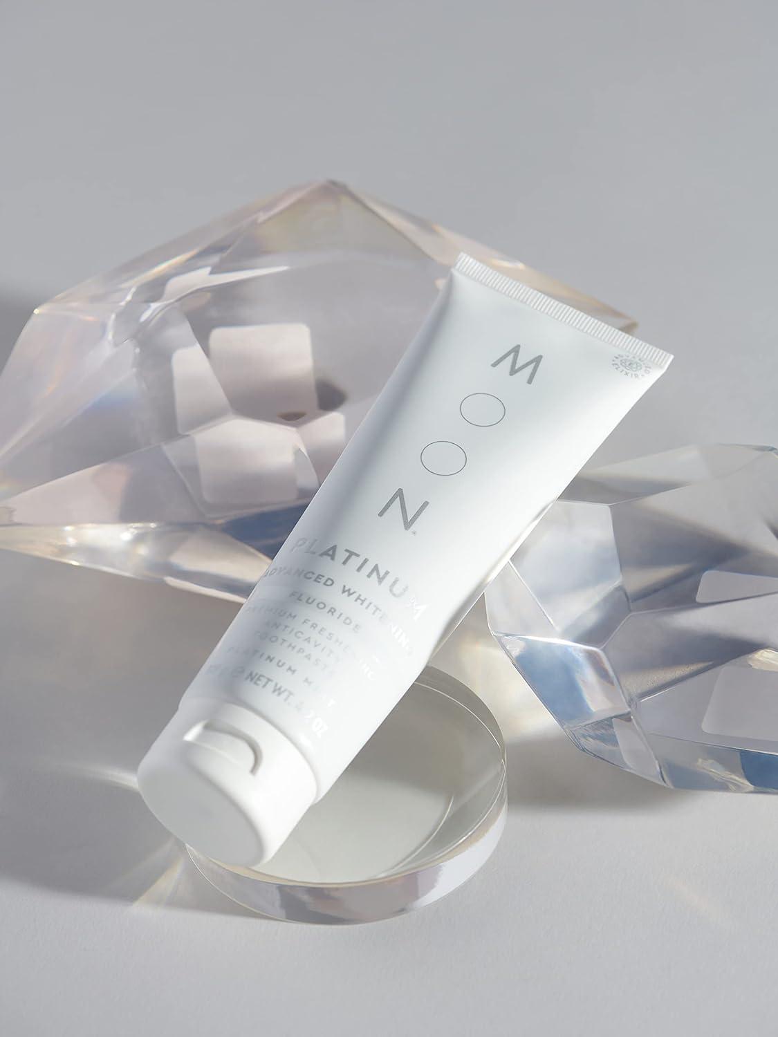 MOON Platinum Advanced Whitening Stain Removal Toothpaste Fluoride
