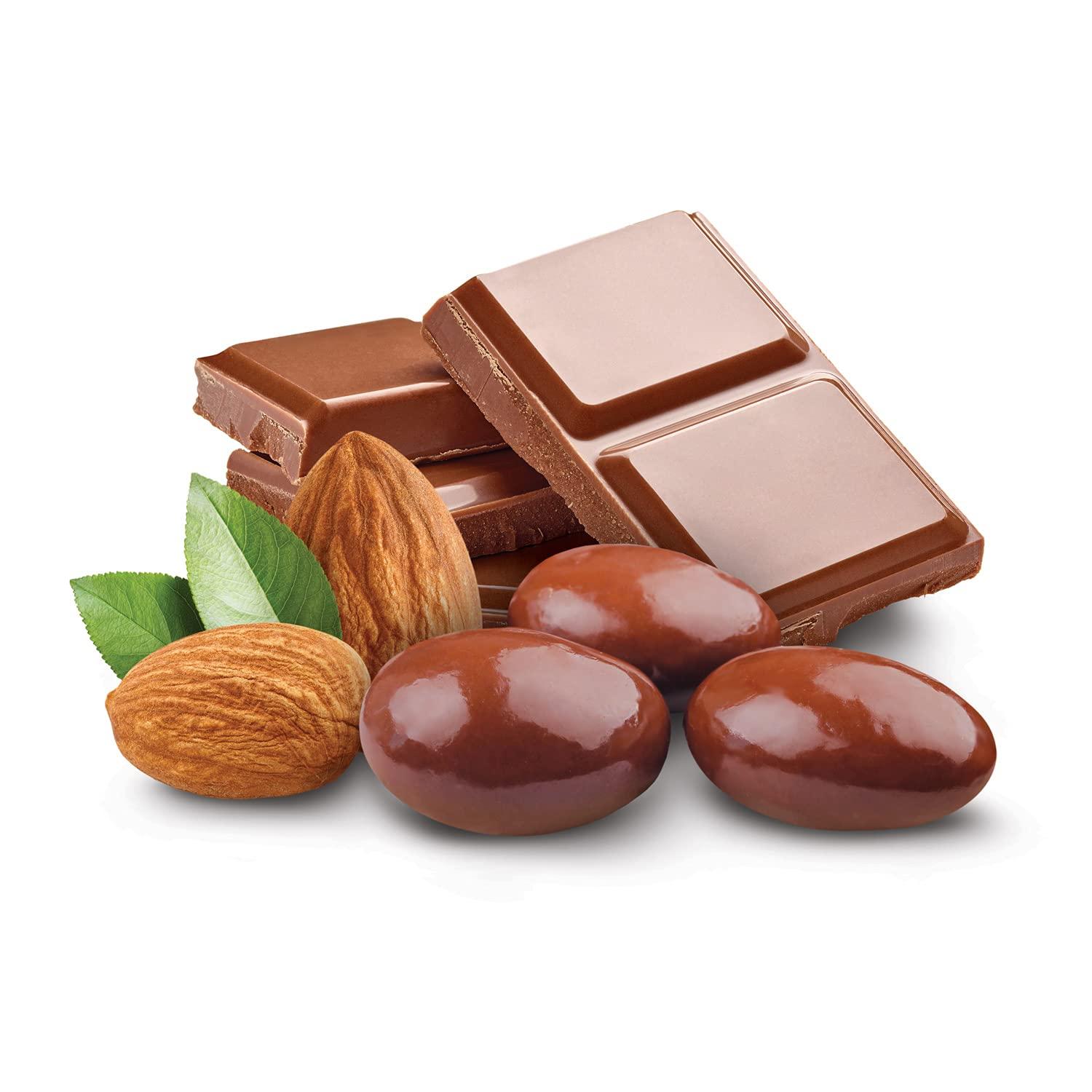 Funtasty Sugar Free Milk Chocolate Covered Almonds, Keto Friendly, 1