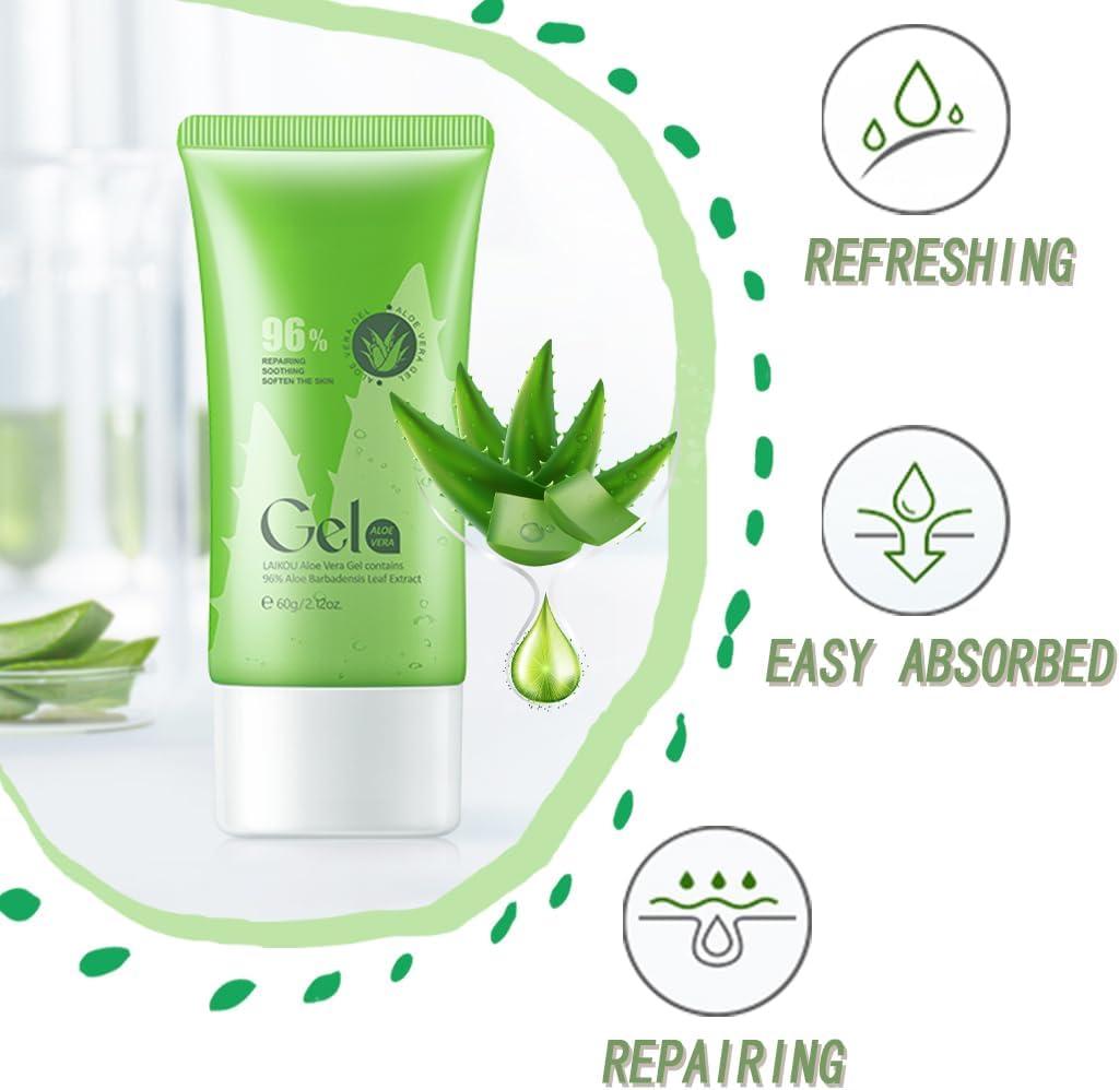 96% Aloe Vera Gel Pure Aloe Vera Gel Aloe Vera Gel For Face Organic Aloe  Vera