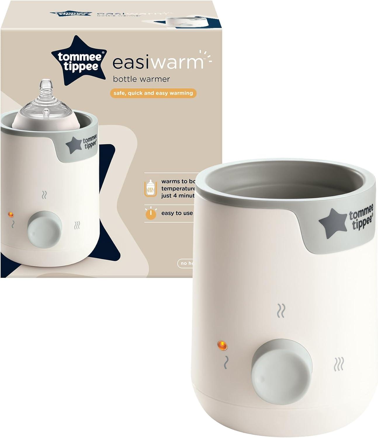 Tommee Tippee Easiwarm Bottle Warmer Warms Baby Feeds to Body