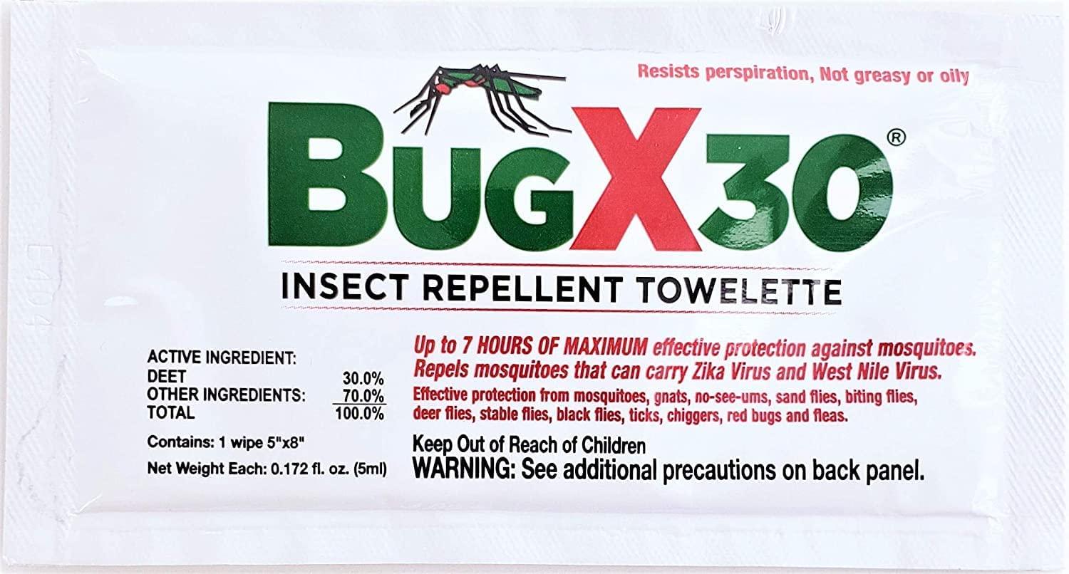 Insect Repellent Towelettes (50 Pack)