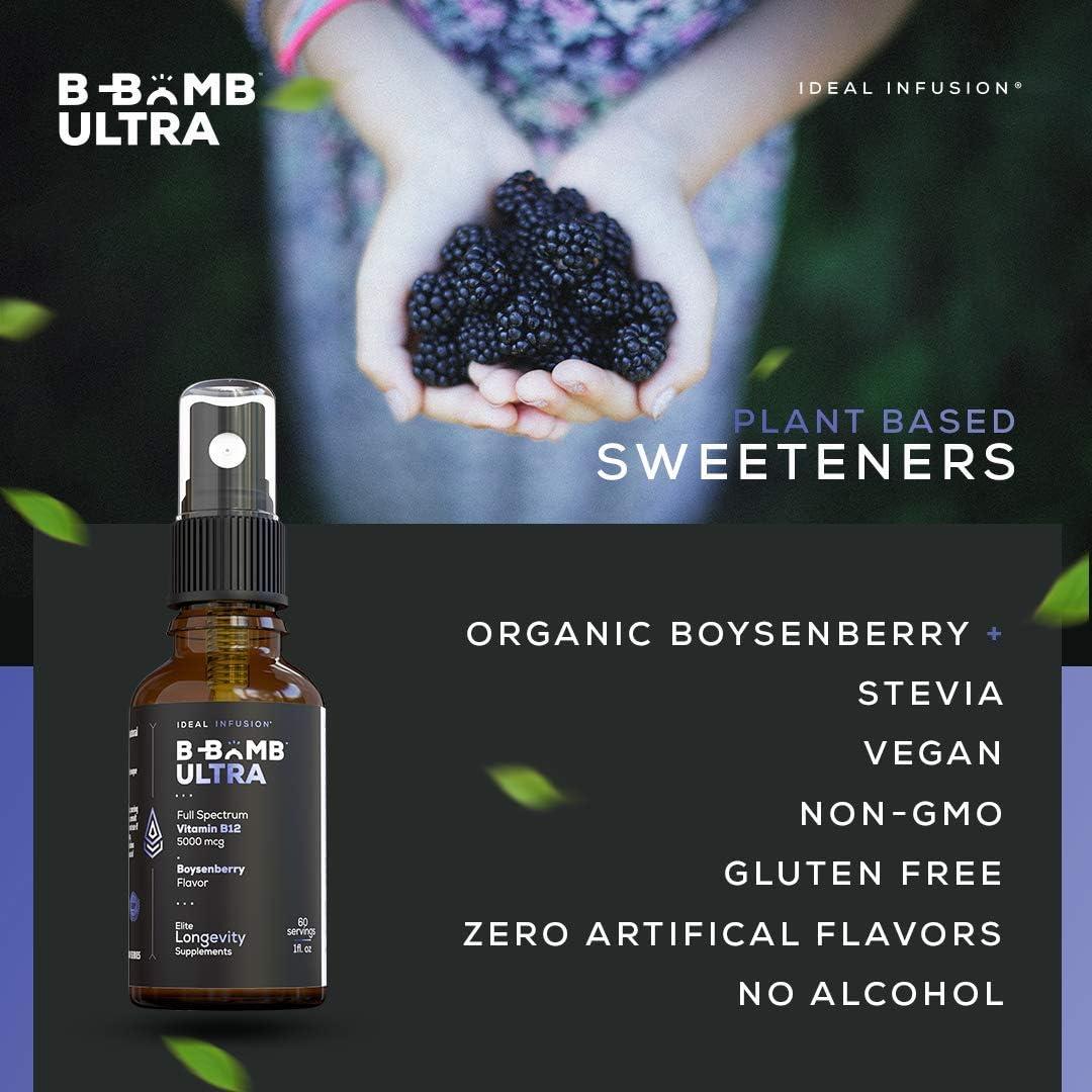 Ideal Infusion Full Spectrum Vitamin B12 5000mcg Sublingual Spray