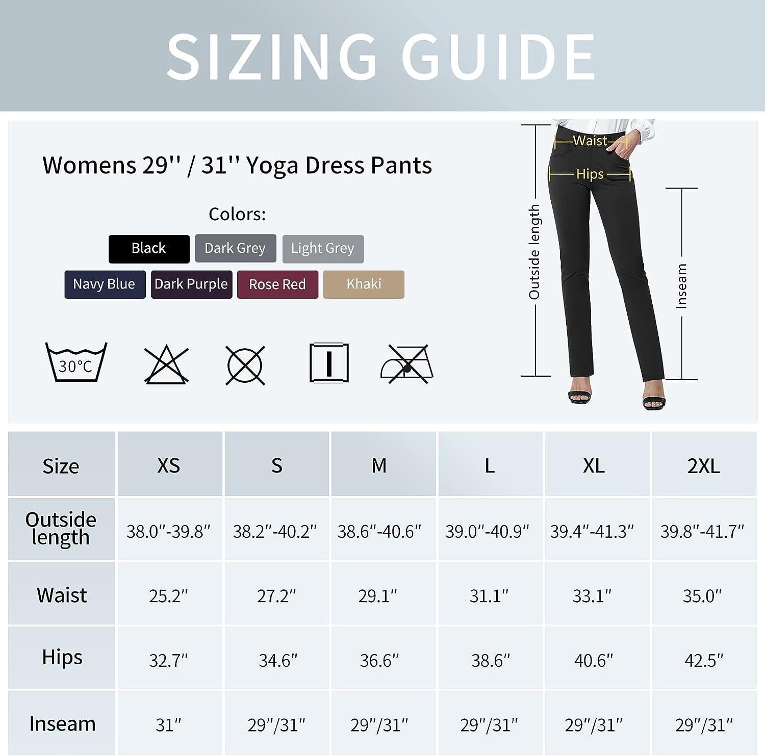 Betabrand Black Classic Yoga Style Bootcut Pull On Dress Pants Size Medium