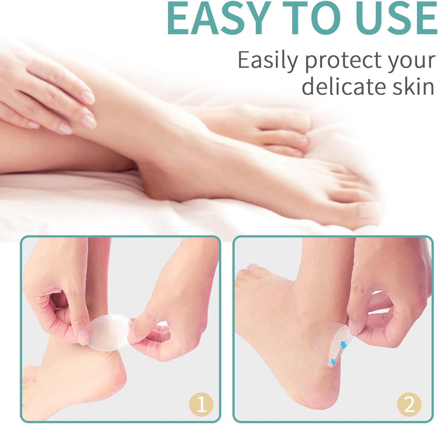 Bohoray 24 Pieces Blister Plasters For Feet, Bandages Invisible Hydrocolloid, Blister Plasters For Toes, Invisible Hydrocolloid Gel For Hand Fingers Forefoot Sole Protector And Guard Skin - View #8