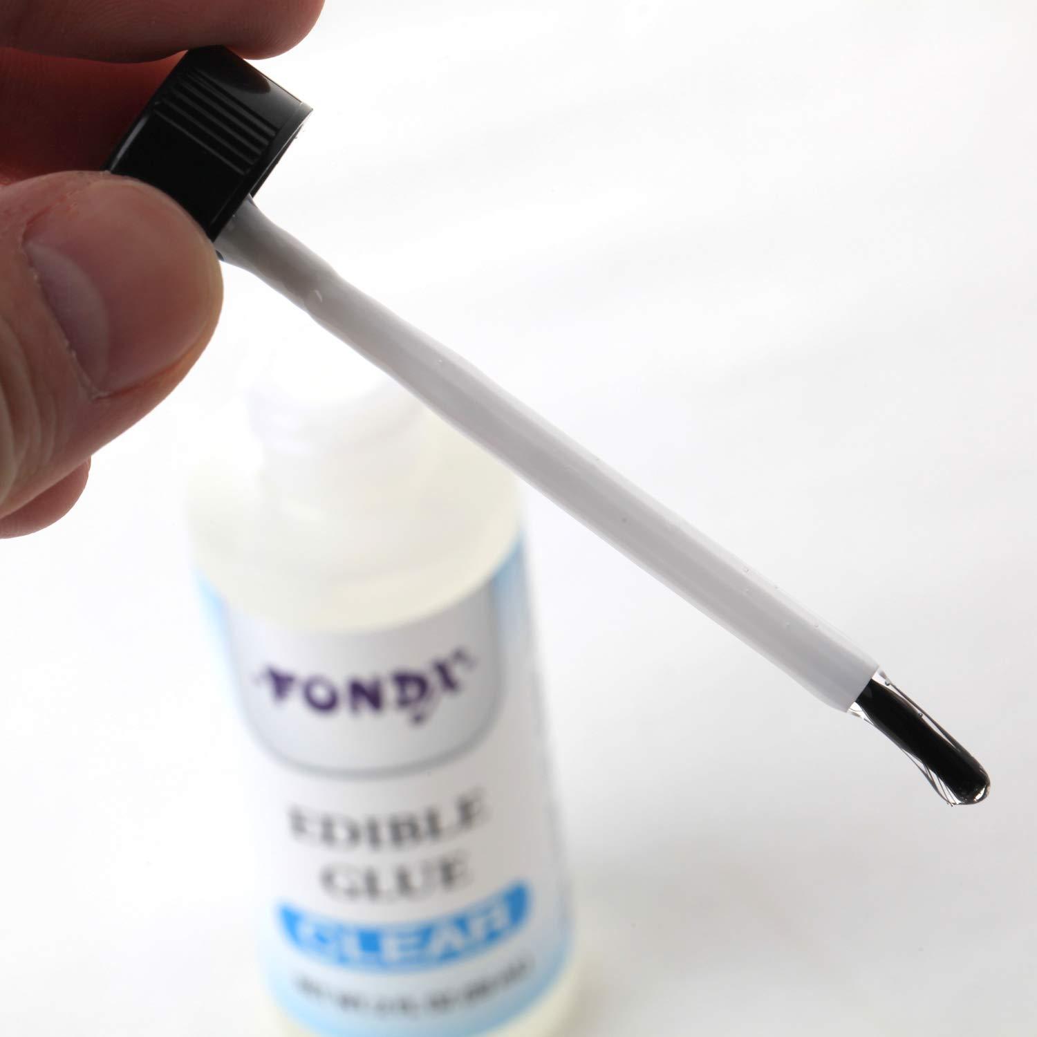 FONDX Edible Glue, Clear, 2 fl oz