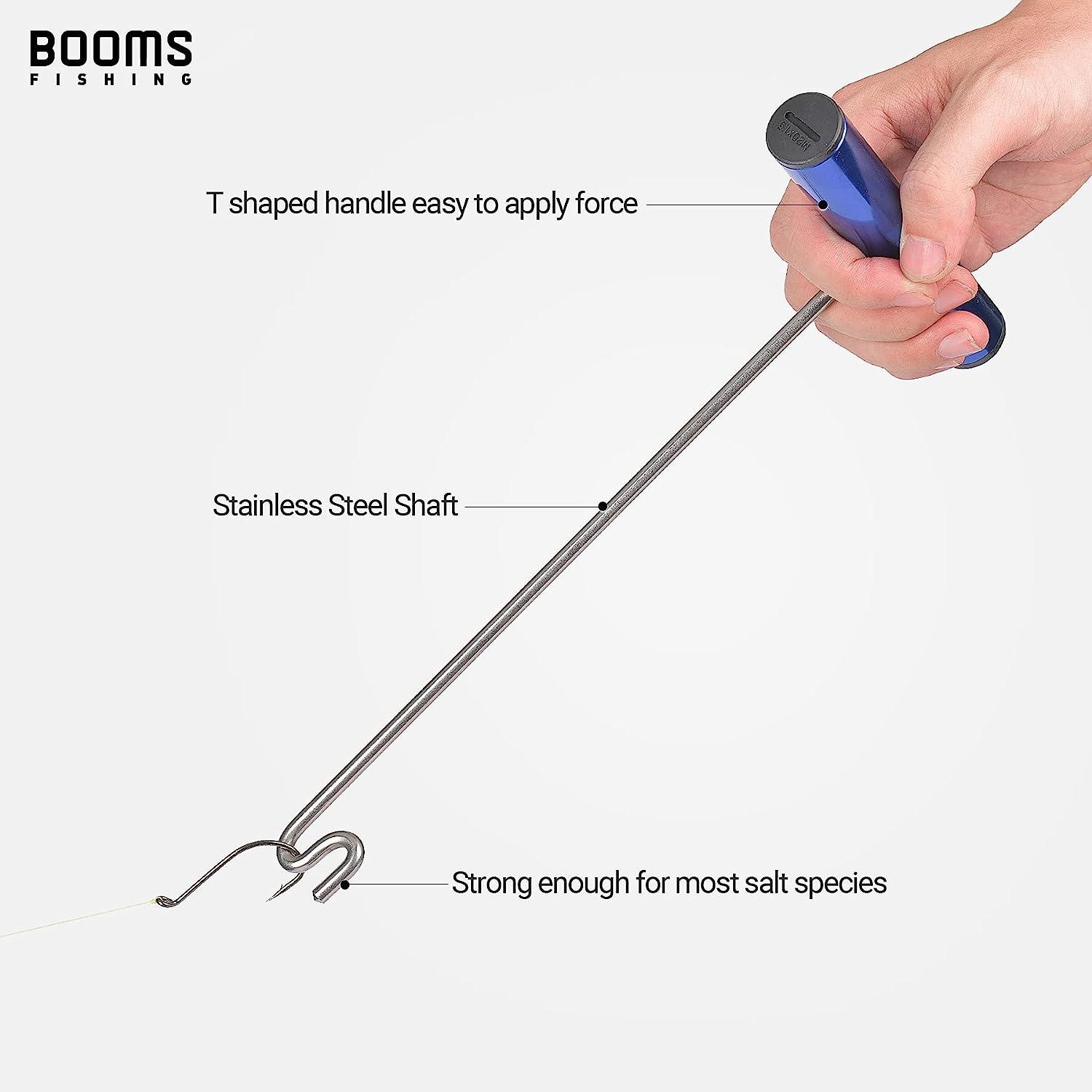 Booms Fishing R08 Fishing Hook Remover Tools Saltwater Dehooker Shark Hook  Remover 10 inches Blue