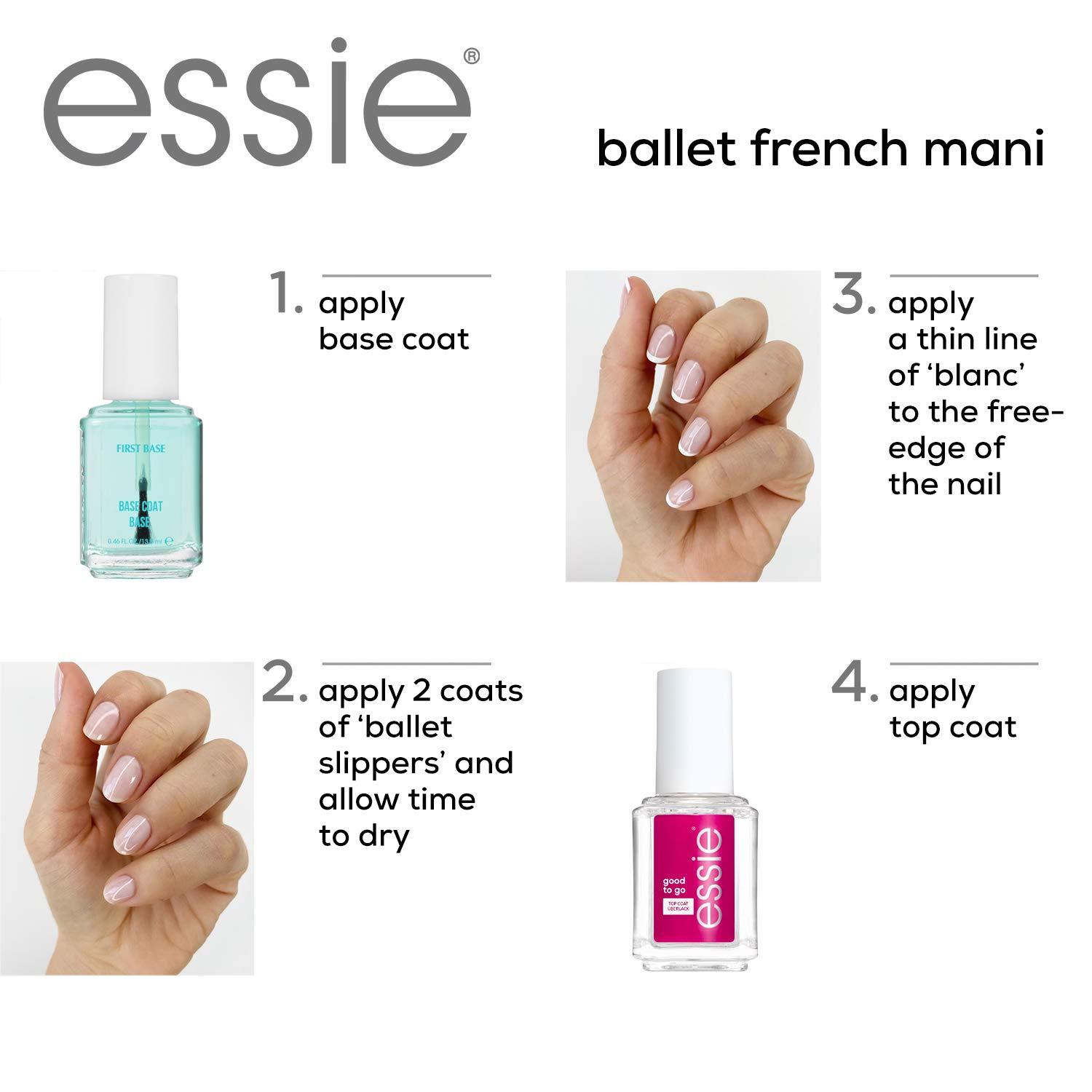 Essie Original Nail Polish, 6 ballet slippers, Sheer Pink Nail Polish, 13.5  ml | eBay