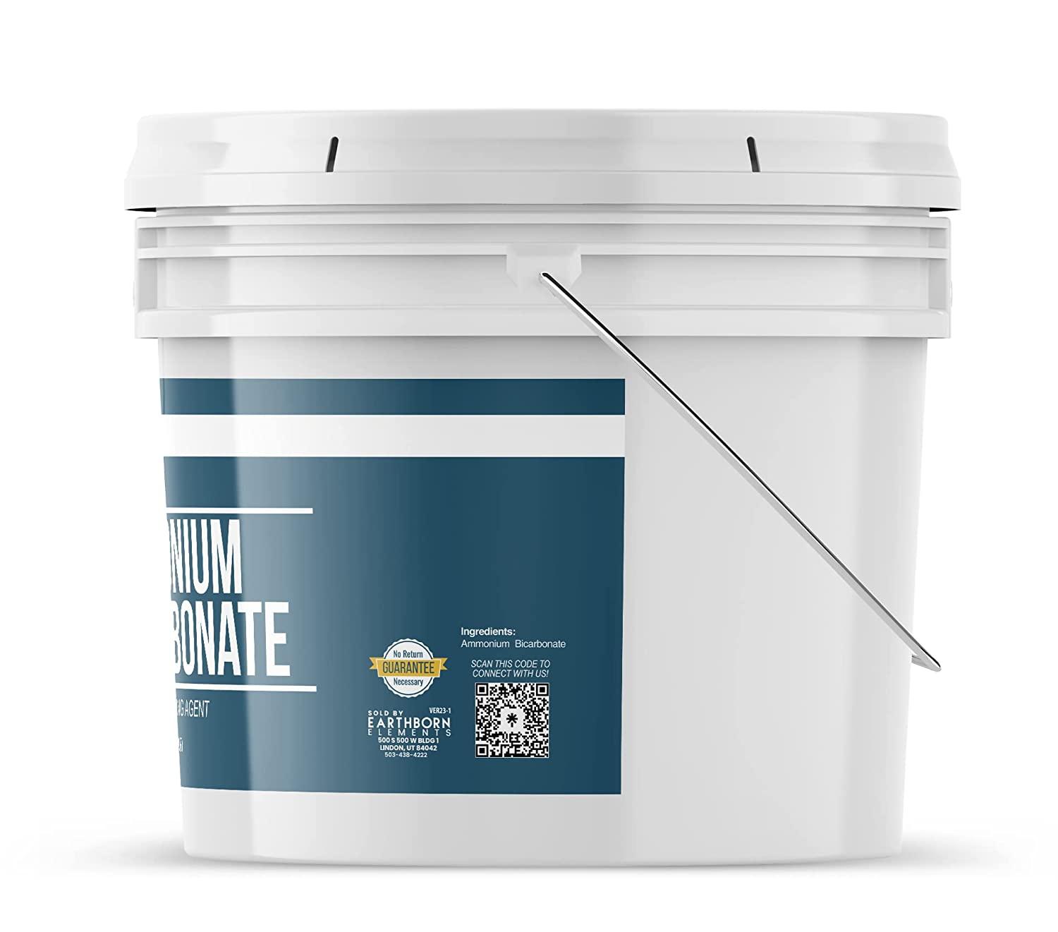 Earthborn Elements Ammonium Bicarbonate Powder (1 Gallon), Bakers