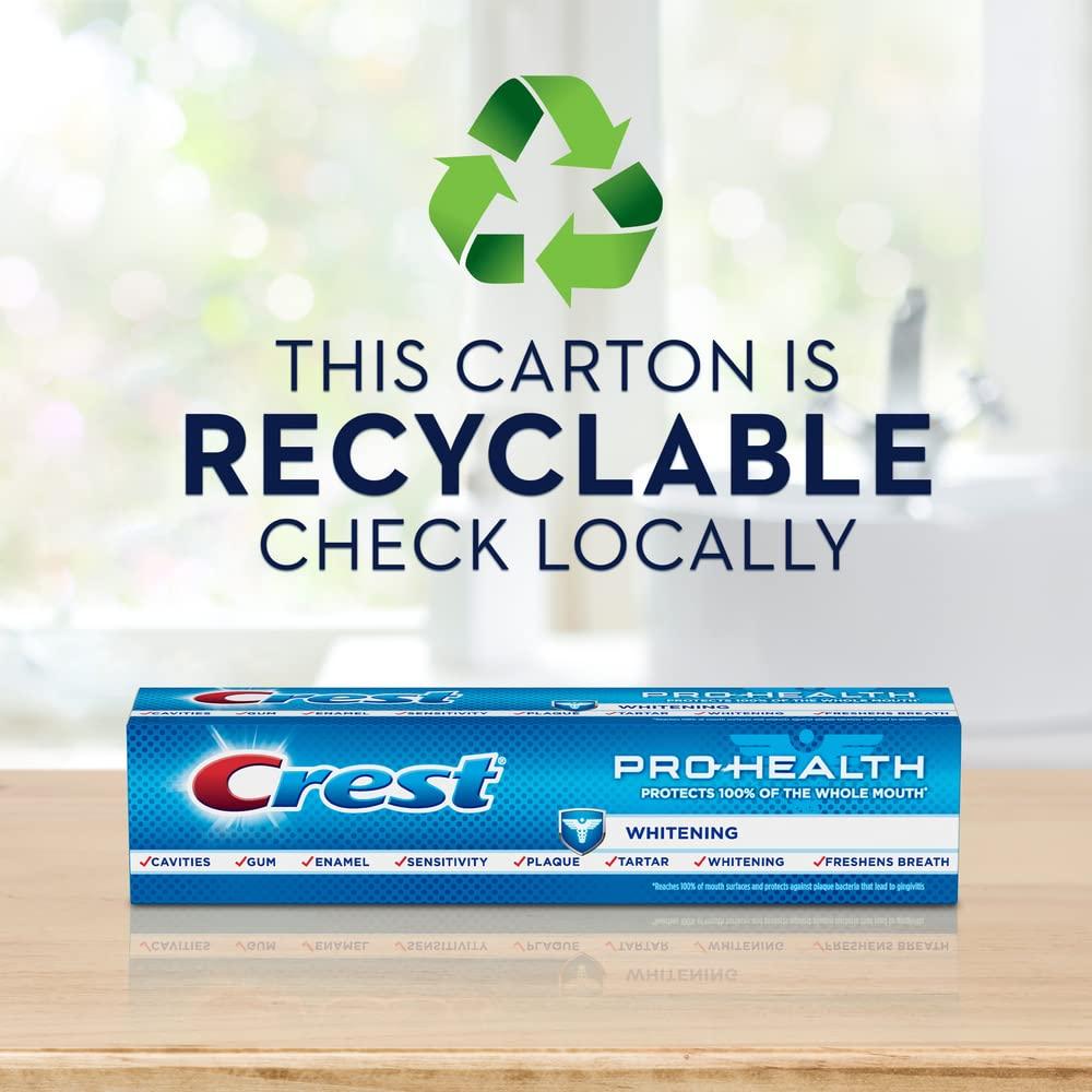 Crest Pro-Health Gum Recession Toothpaste 4.6 Oz - Anticavity, Antibacterial Fluoride Toothpaste