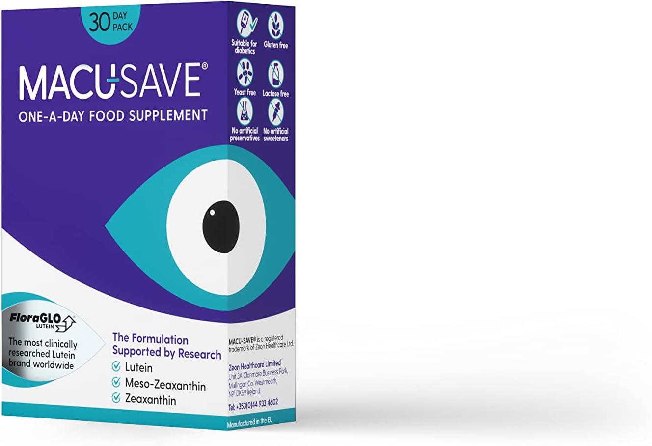 MacuSAVE Eye Supplement with MesoZeaxanthin Lutein and Zeaxanthin