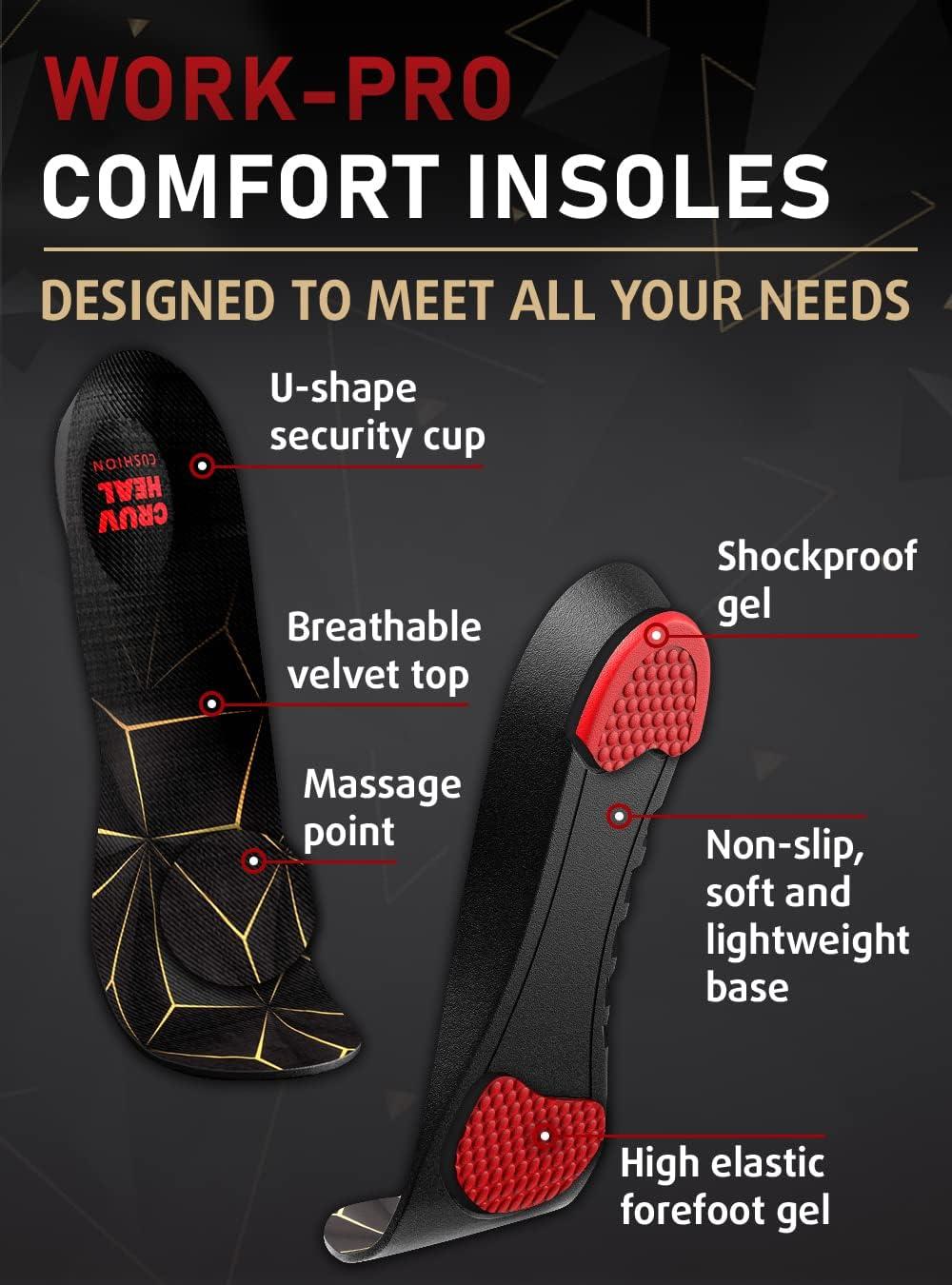 Top work boot insoles new arrivals