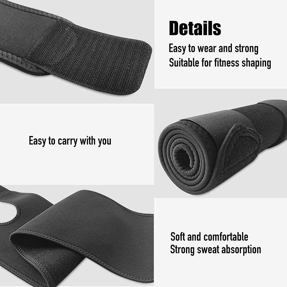 Thigh Compression Sleeve for Men and Women Adjustable Thigh Support