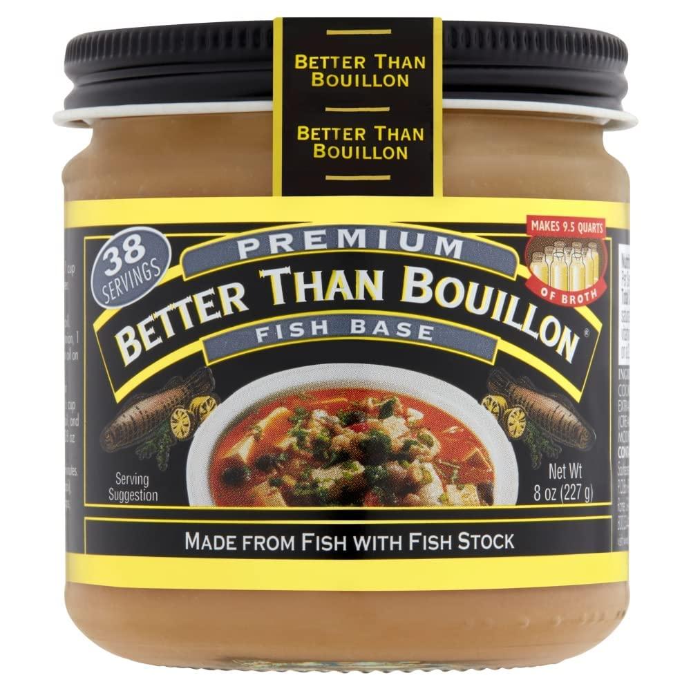 Better Than Bouillon Fish Base, 8 OZ 8 Ounce (Pack of 1)