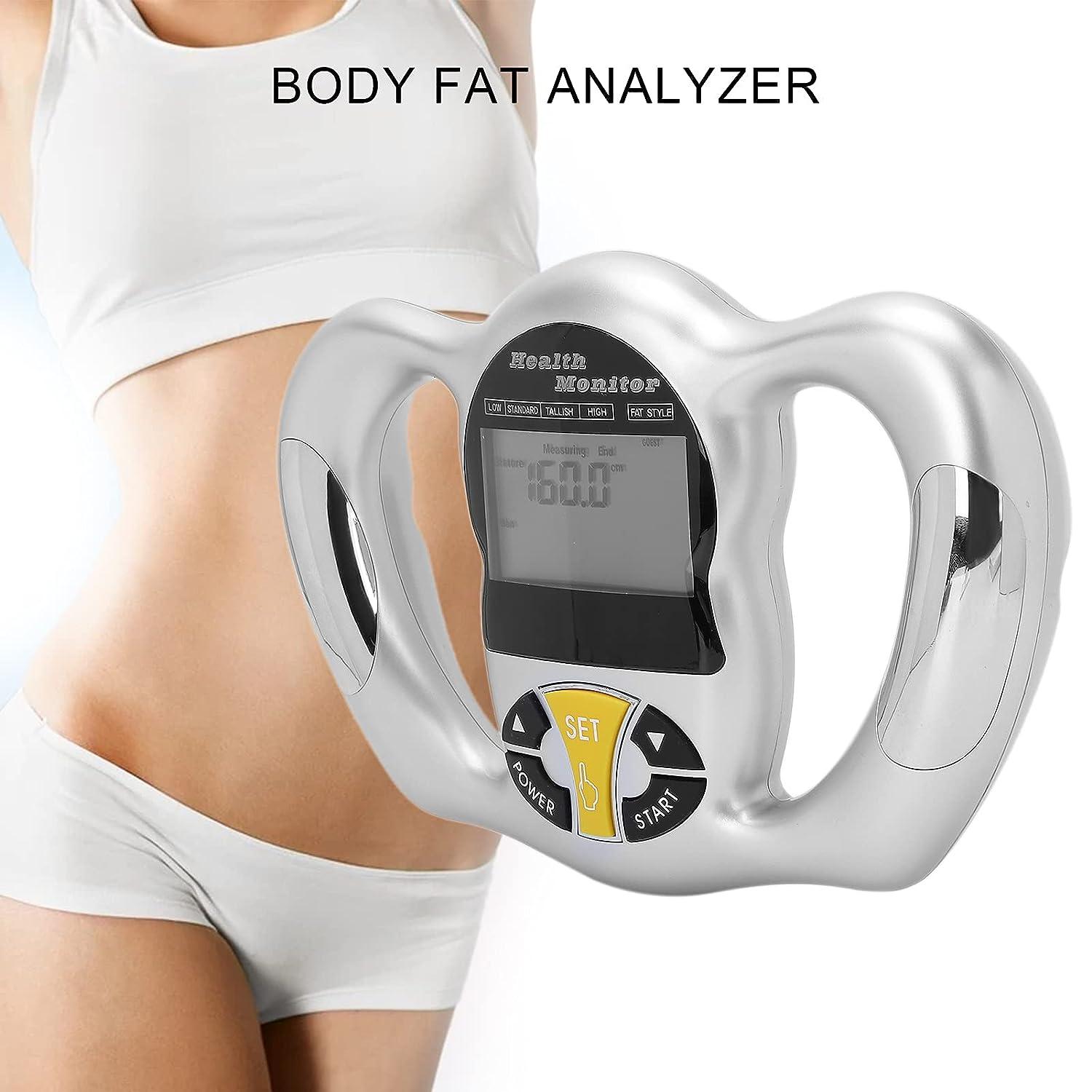 Handheld Body Fat Tester, Body Composition Analyzer, Body Fat Measuring
