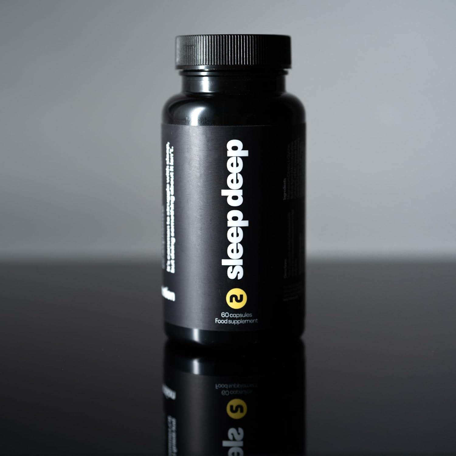 Numan Sleep Deep 60 Vegan Capsules with Natural Melatonin Sources 5HTP Chamomile LTheanine