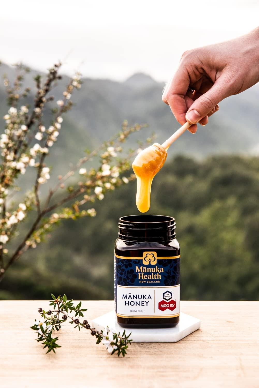 Buy Manuka Health Manuka Honey MGO 115+ 1.1 lb (500g) - Pure