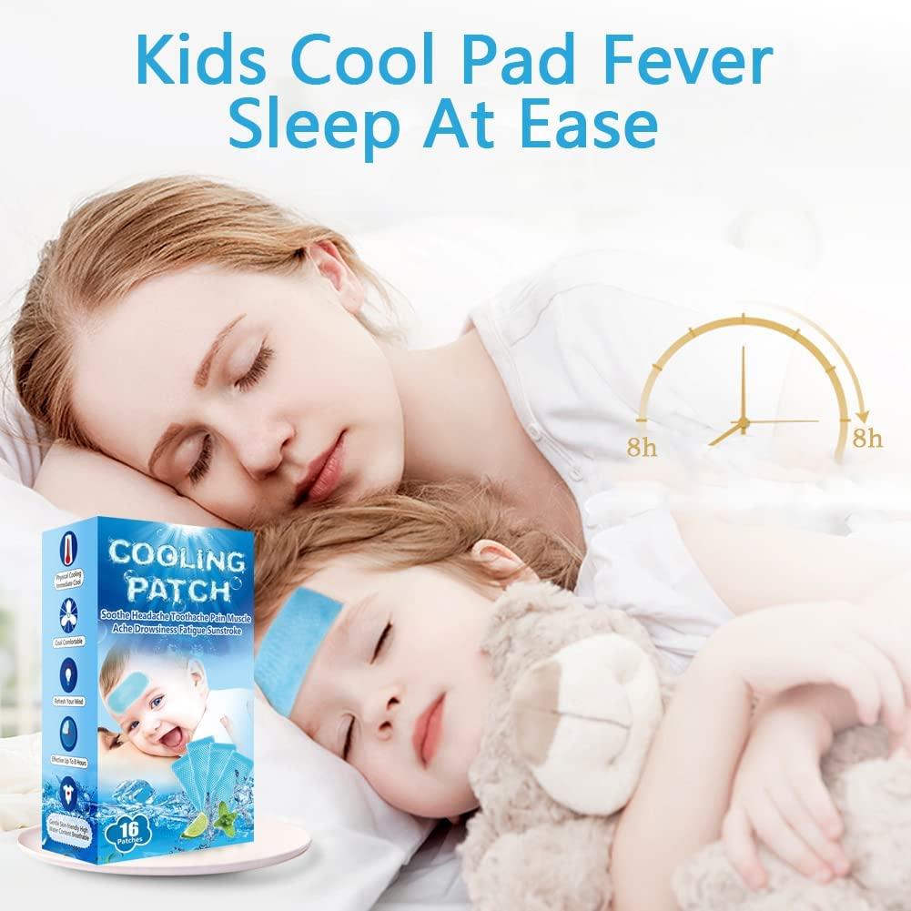 New Cool Pads for Kids Fever Discomfort Relief Strip for Headaches for Baby  Infants Fever Cooling Pad Cool Patches - AliExpress