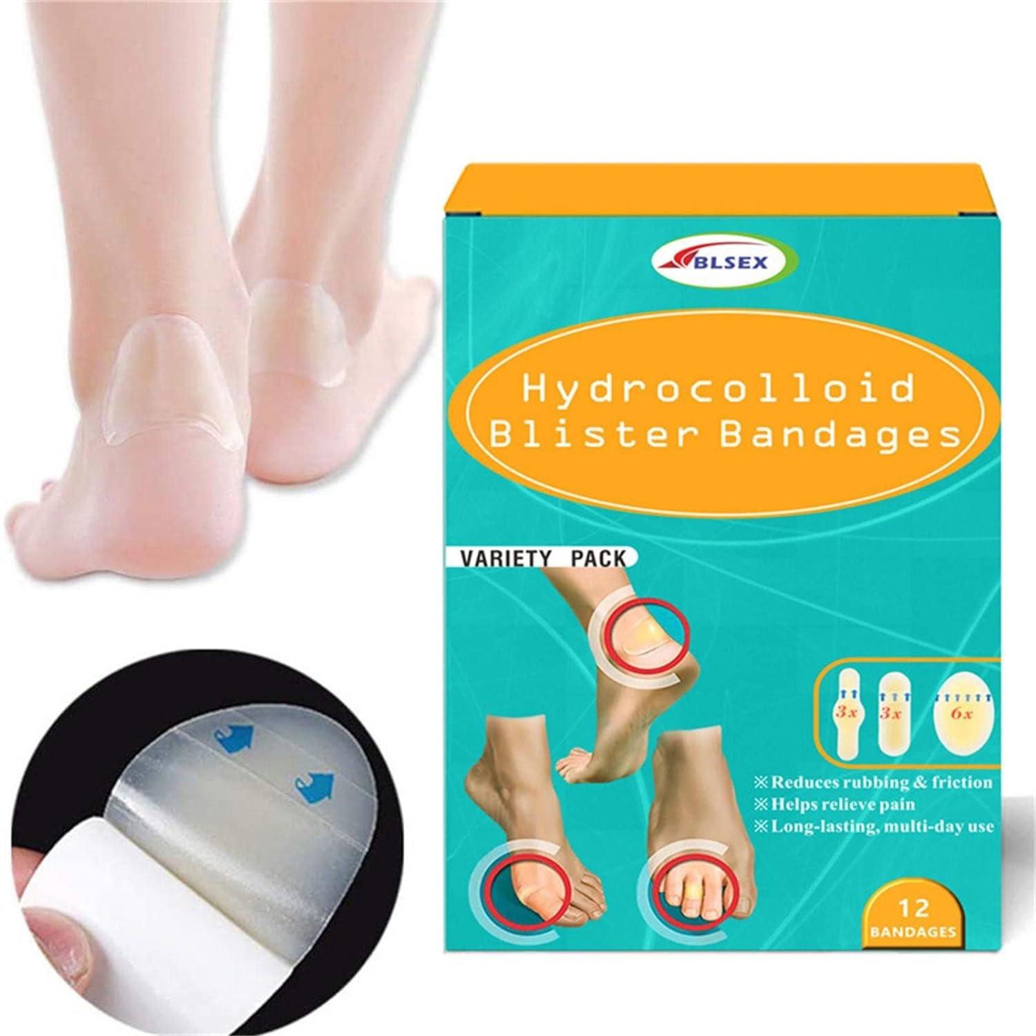 Band-Aid Brand Hydro Seal Hydrocolloid Gel Heel Bandages, 6 Ct - Walmart.com