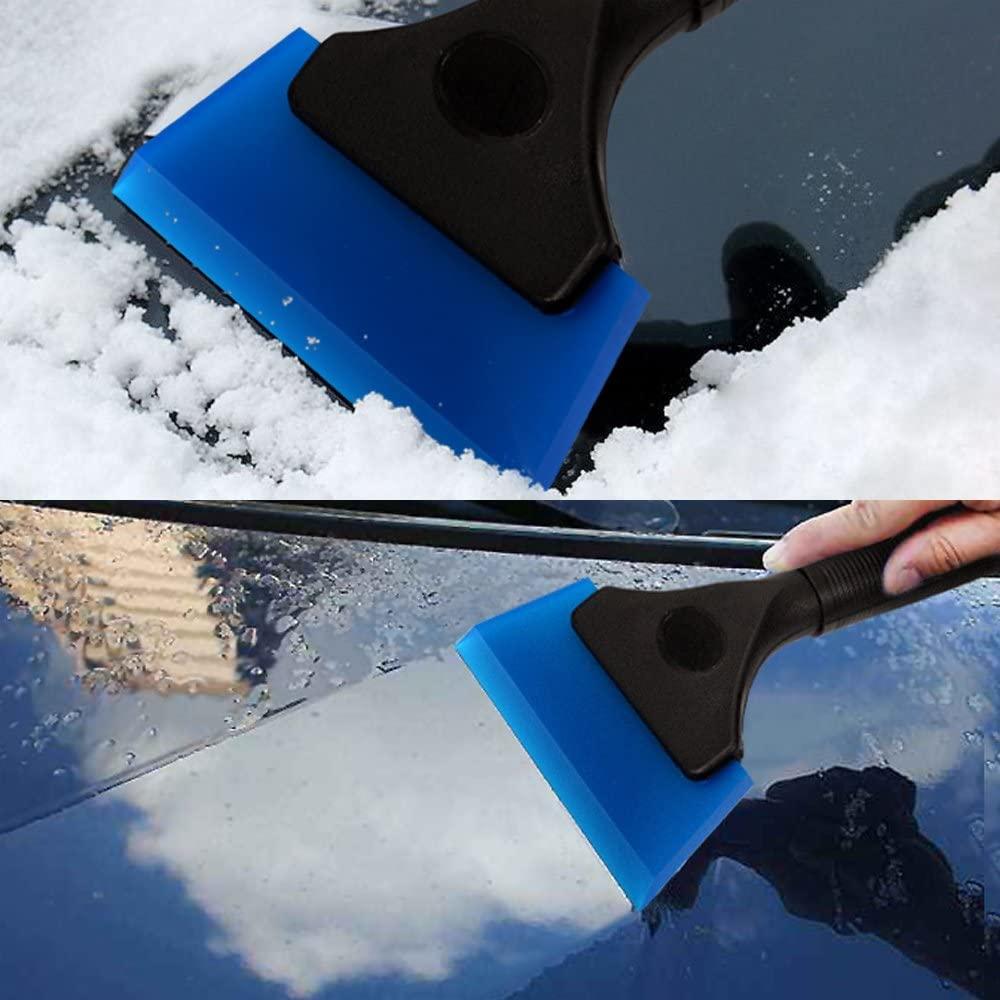 EHDIS Car Wash Cleaning EVA Handle Squeegee With 3pcs Soft Rubber