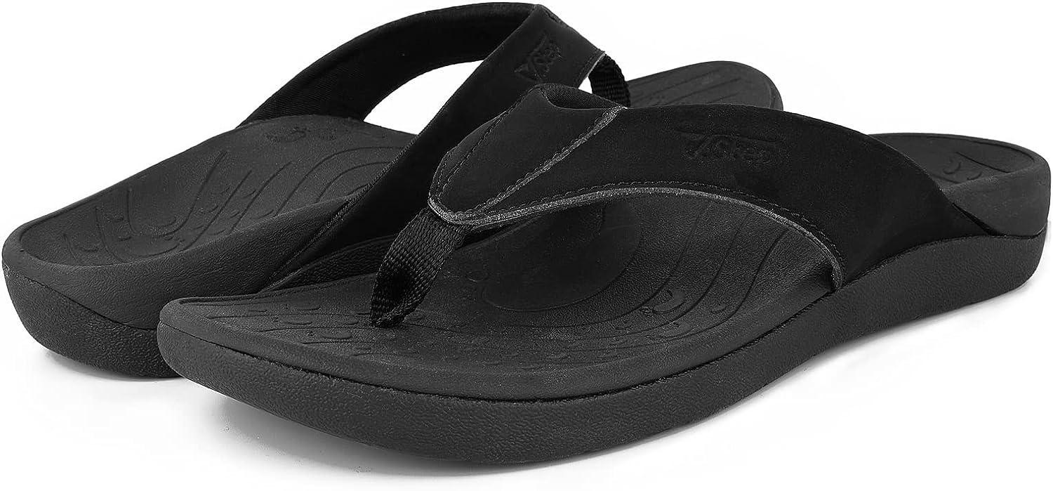 靴 plllllleeeasse flip-flops (BLACK) Black Flip-Flops for