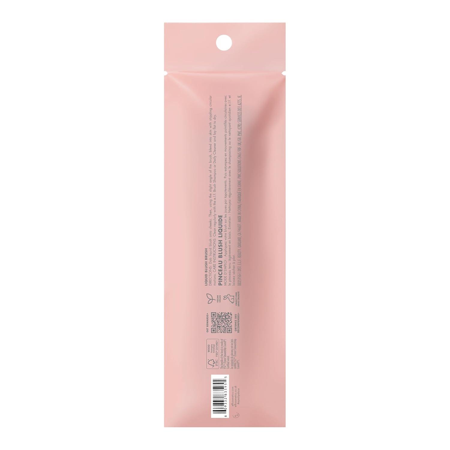 e.l.f. Camo Liquid Blush Brush | Angled Blush Brush for Flawless Cheek  Application | Soft Dense Bristles | Vegan & Cruelty-free - Shop  Internationally | Buy Now with Express International Delivery