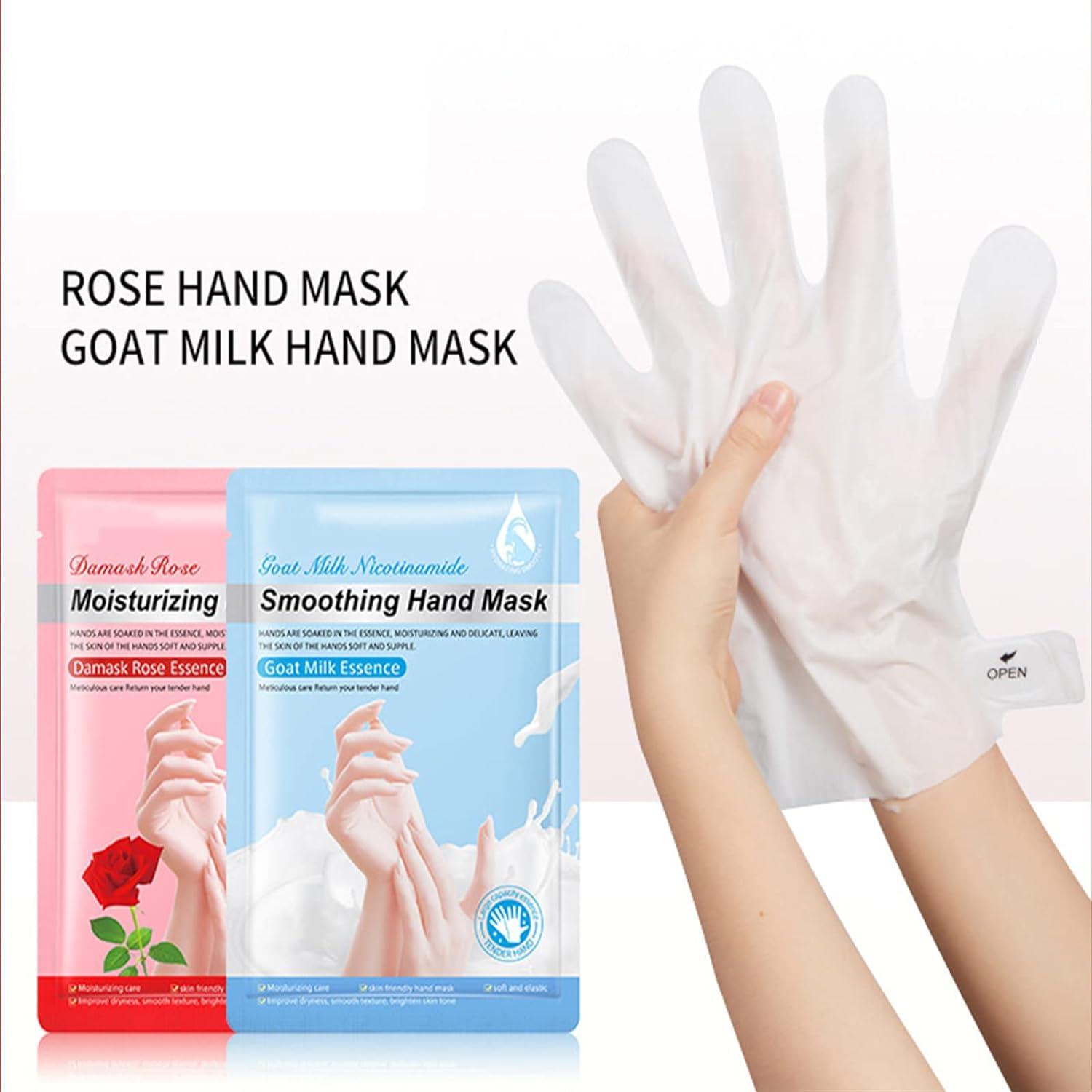 Shefave Moisturising Gloves Hand Mask 3 Pairs Hand Masks for Dry Hands