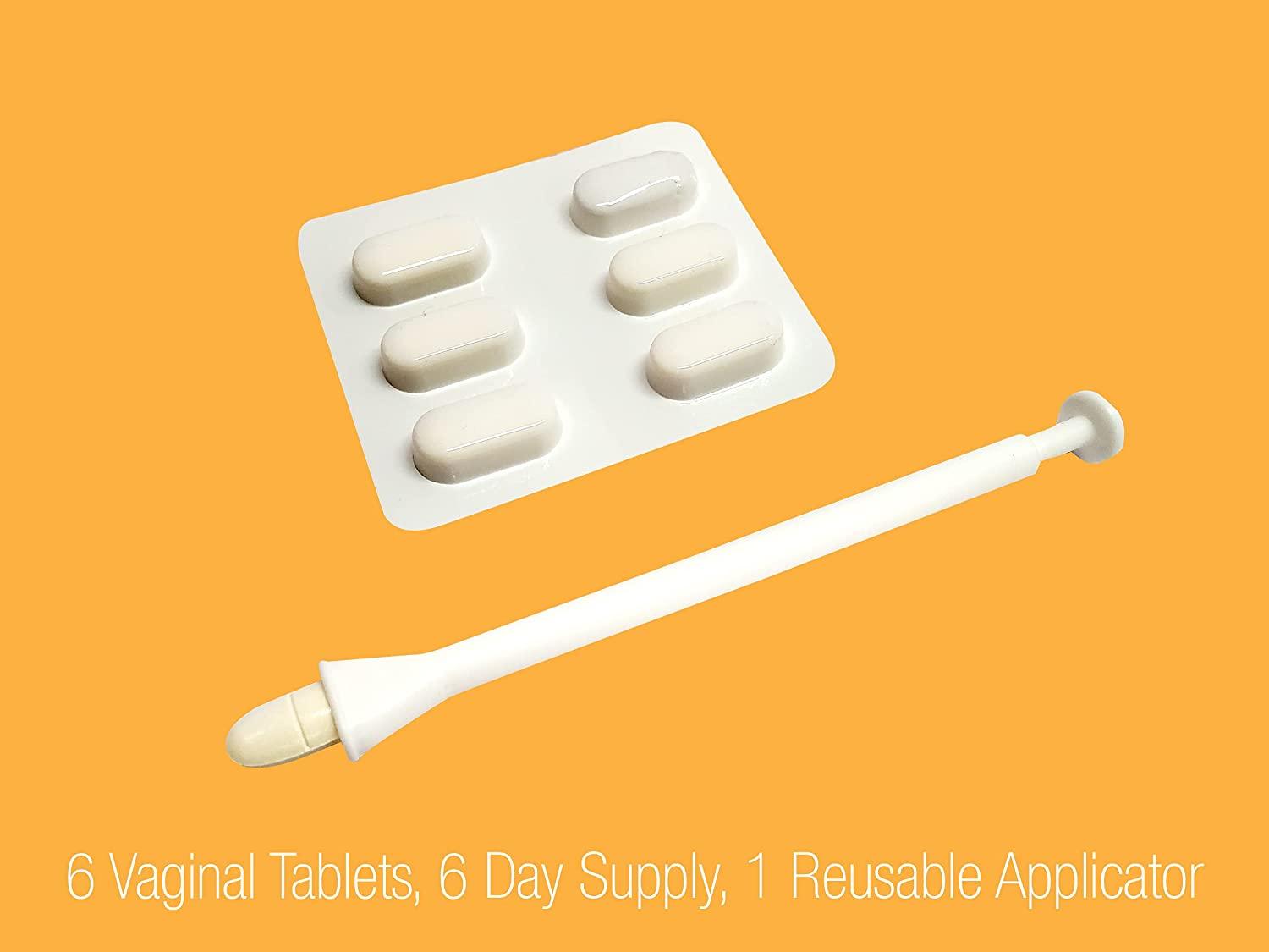 vH essentials Vitamin C Vaginal Tablet Boric Acid Suppository Alternative Supports Healthy