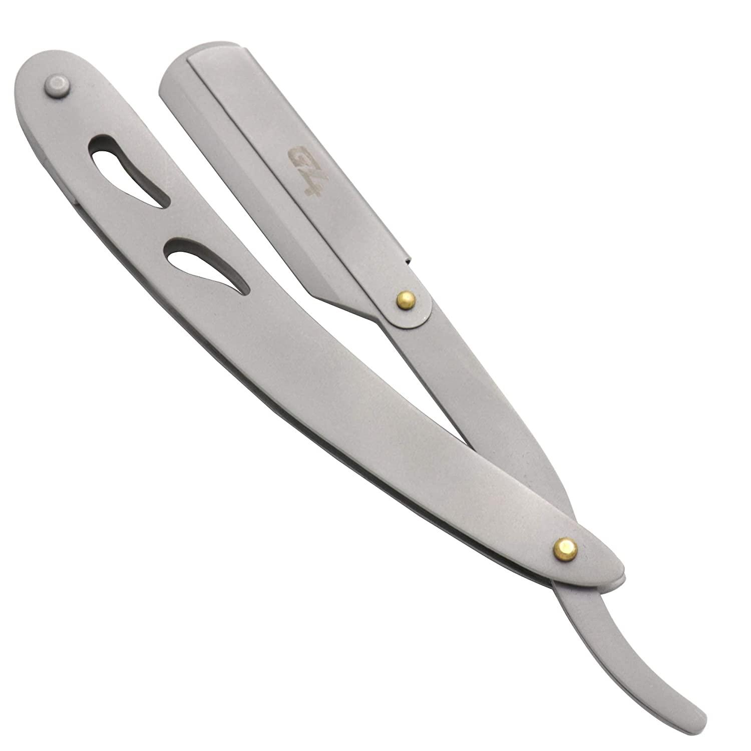 G4 Stainless Steel Straight Edge Barber Shaving Razor Blade for Close