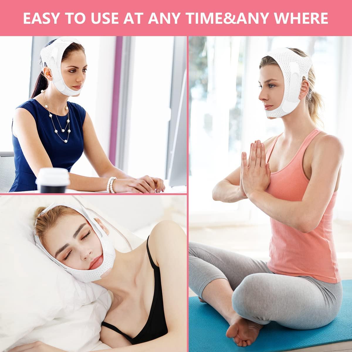 V Line Shaping Face Mask Reusable Slimming Strap for Double Chin