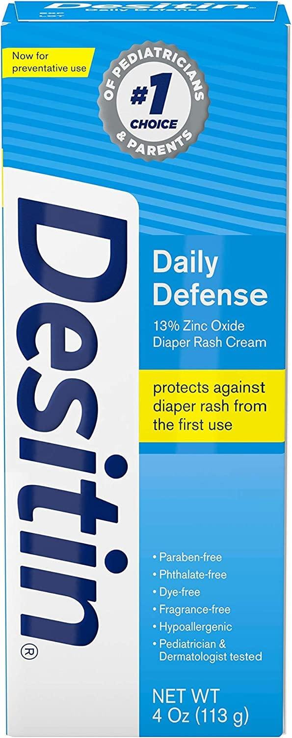 Desitin Rapid Relief Diaper Rash Ointment Creamy 4 oz / 113 g