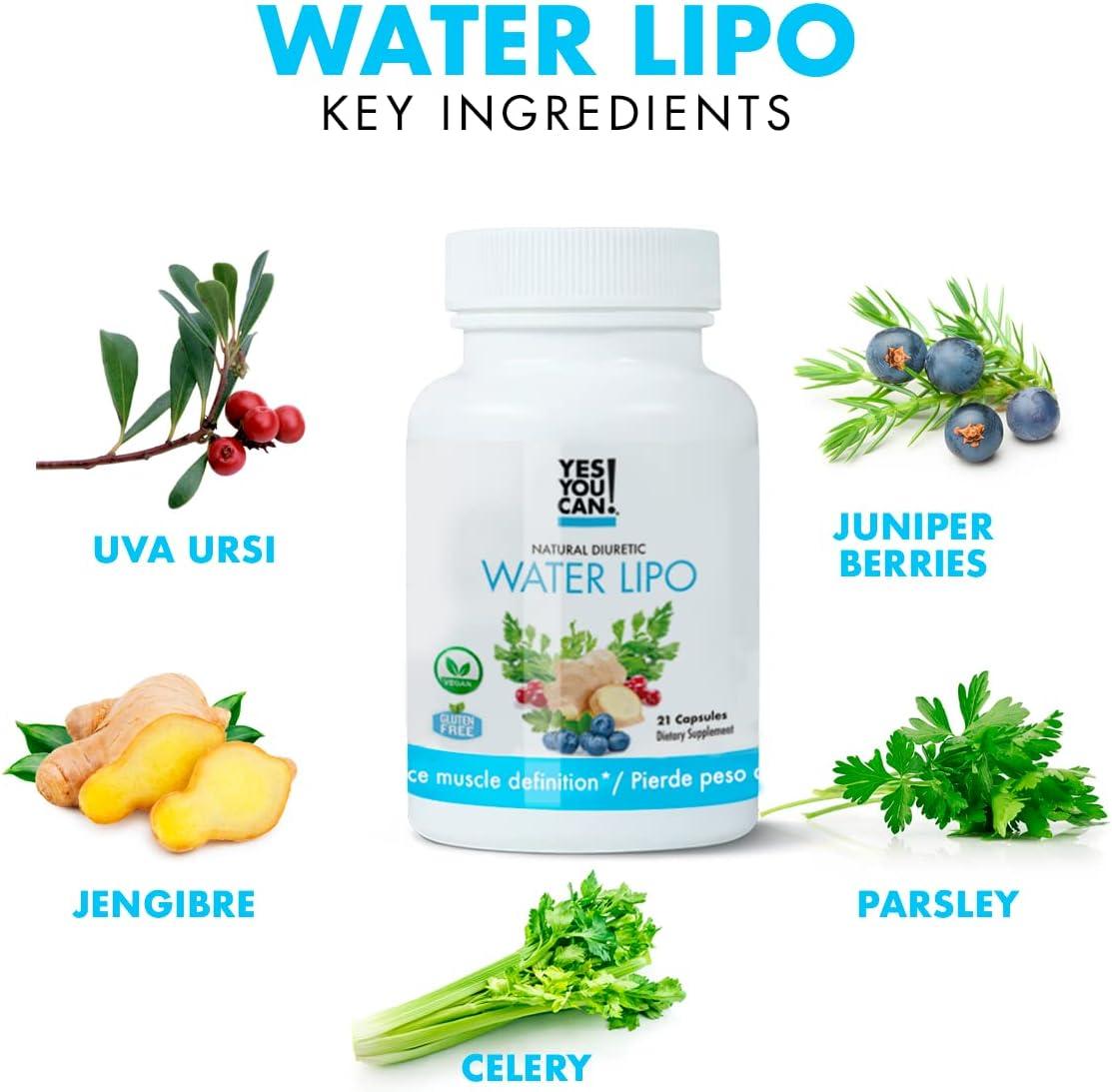 Yes You Can Natural Water Lipo Diuretic Cleanse with Electrolytes and