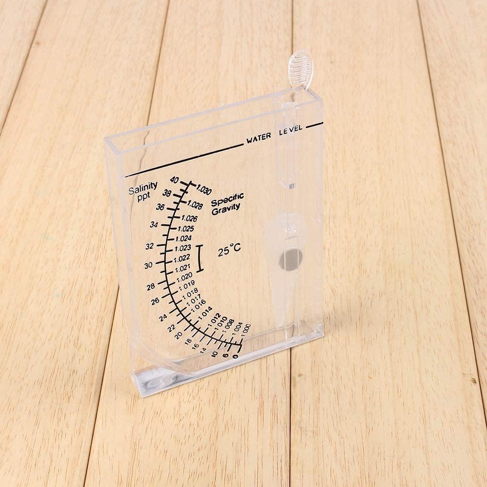 GLOGLOW Accurate Hydrometer Salinity Meter for Aquarium Fish Tank