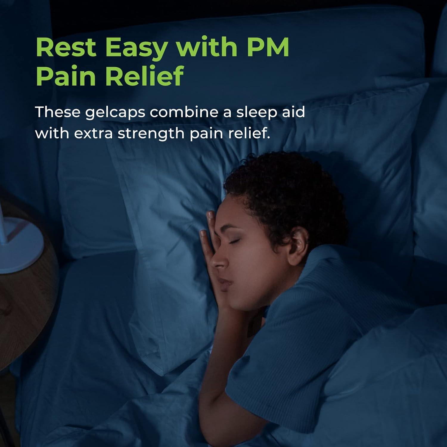 Rite Aid Extra Strength PM Pain Relief Caplets 500mg Acetaminophen
