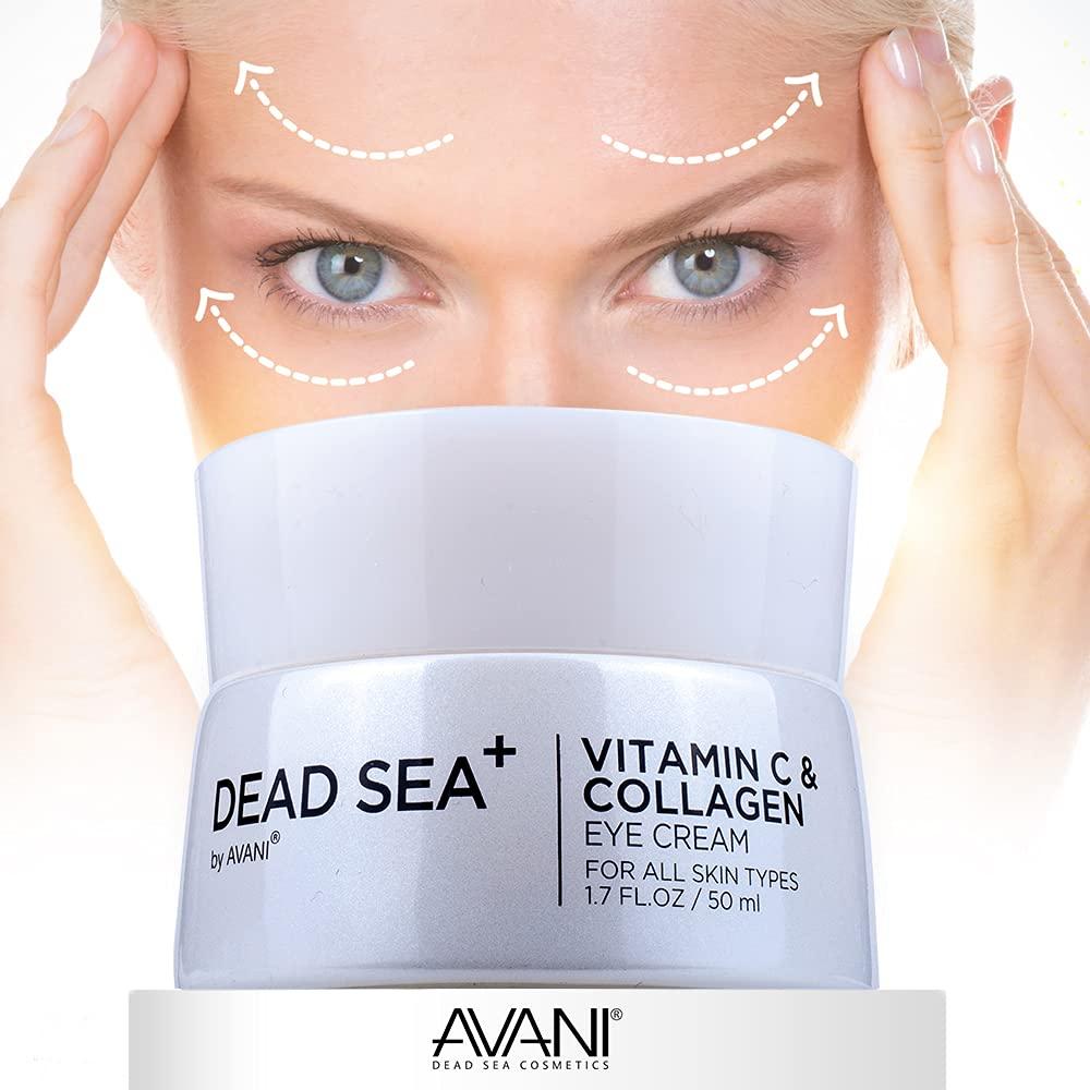 Dead Sea+ by AVANI VITAMIN C & COLLAGEN EYE CREAM Targets Typical