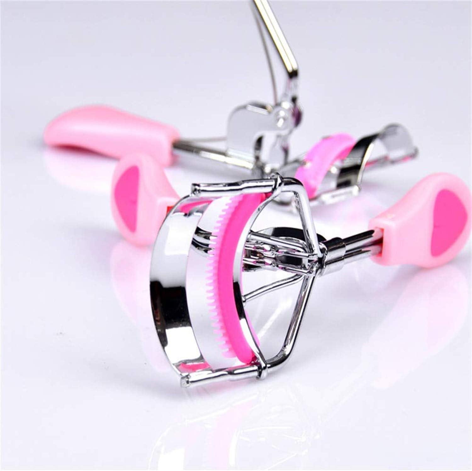 Stainless Steel Eyelash Curler with Builtin Comb Pinch PainFree