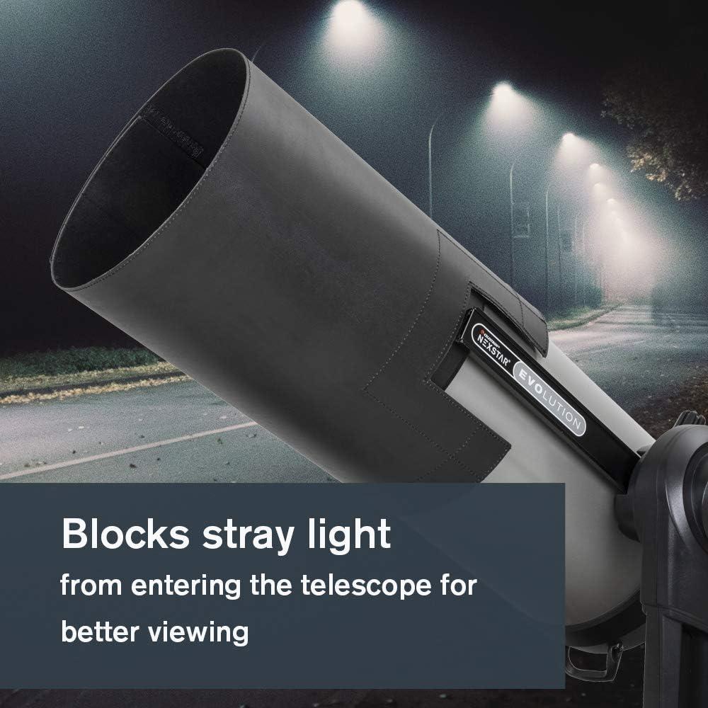 Celestron Deluxe Telescope Dew Shield Flexible Dew Prevention for 9.