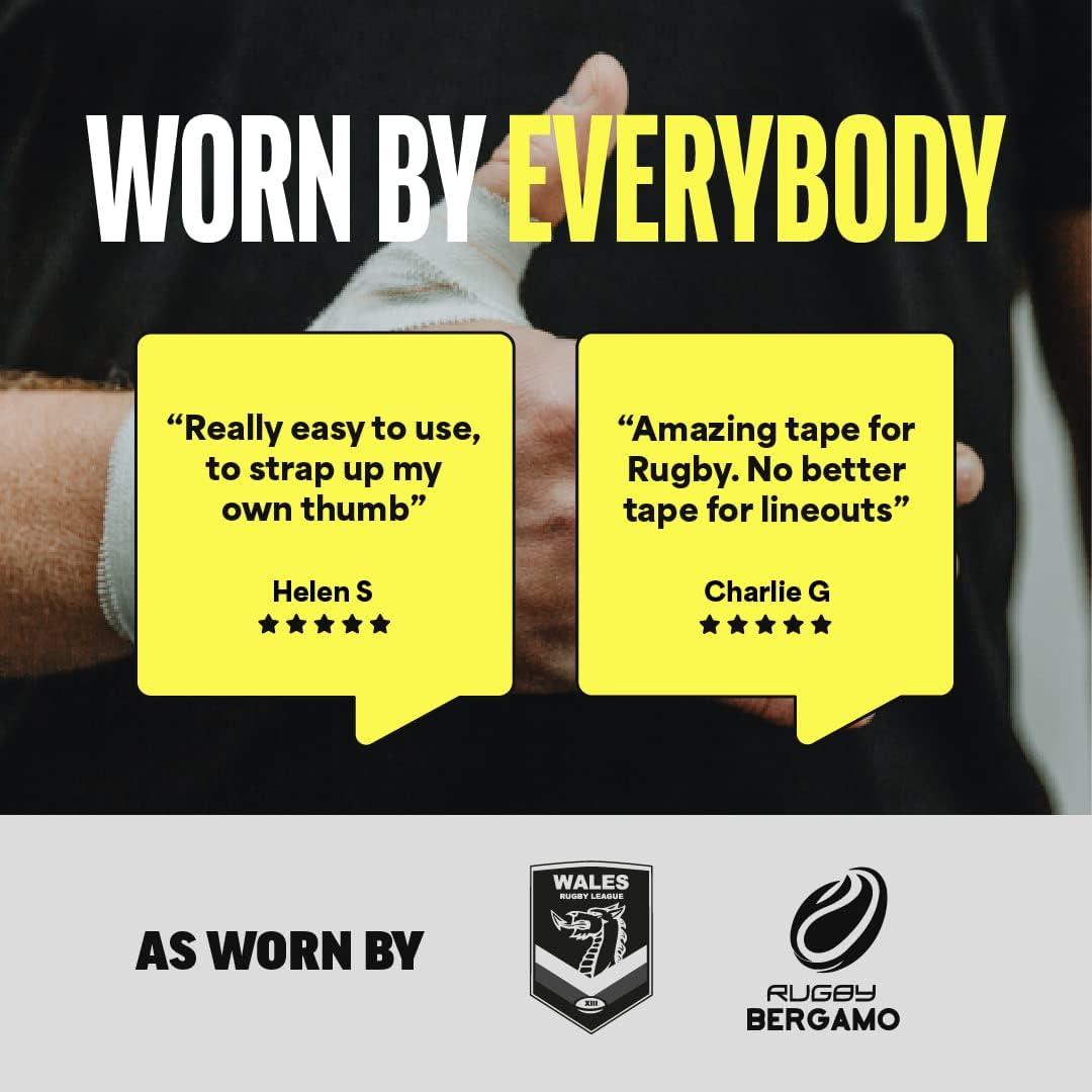 SPORTTAPE EAB Fabric Strapping Tape 5cm x 4.5m Elastic Adhesive