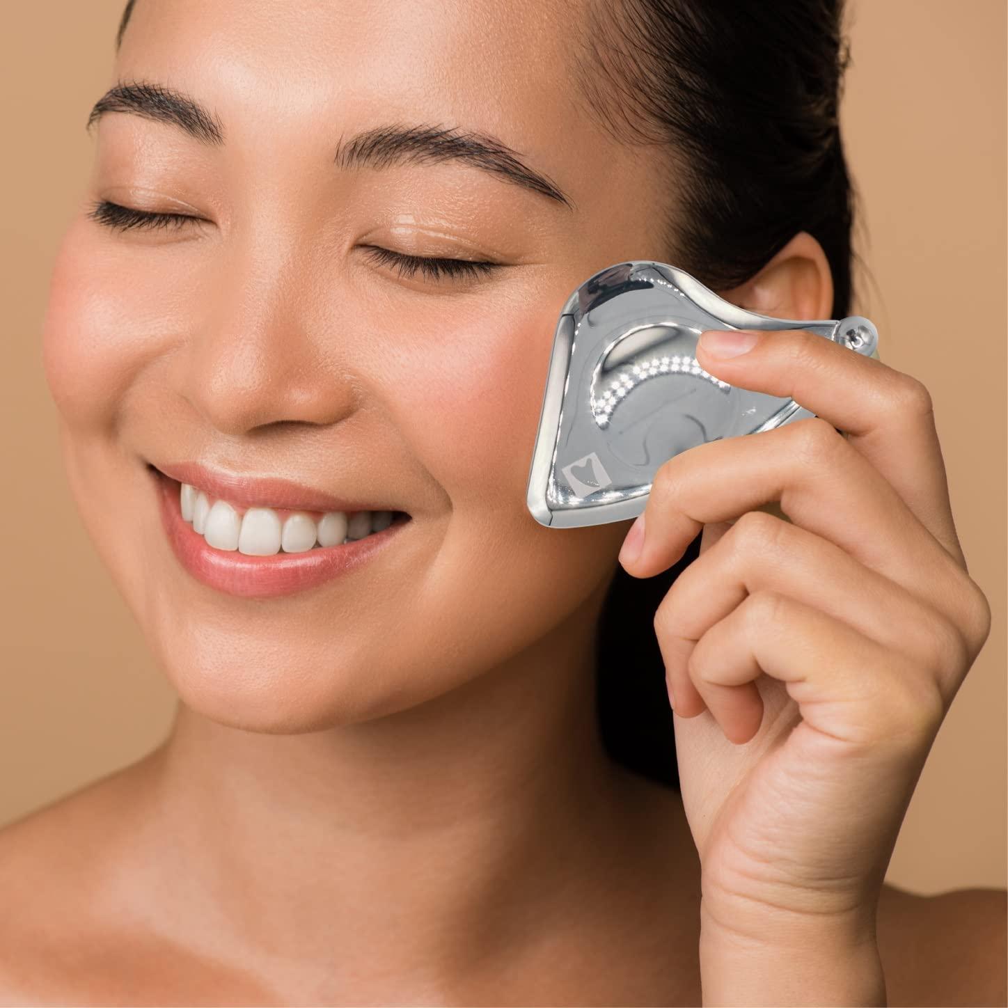 TrueMyo Beauty Trifecta Set Gua Sha Facial Tools Set Includes Face Roller Dry Brush And Facial