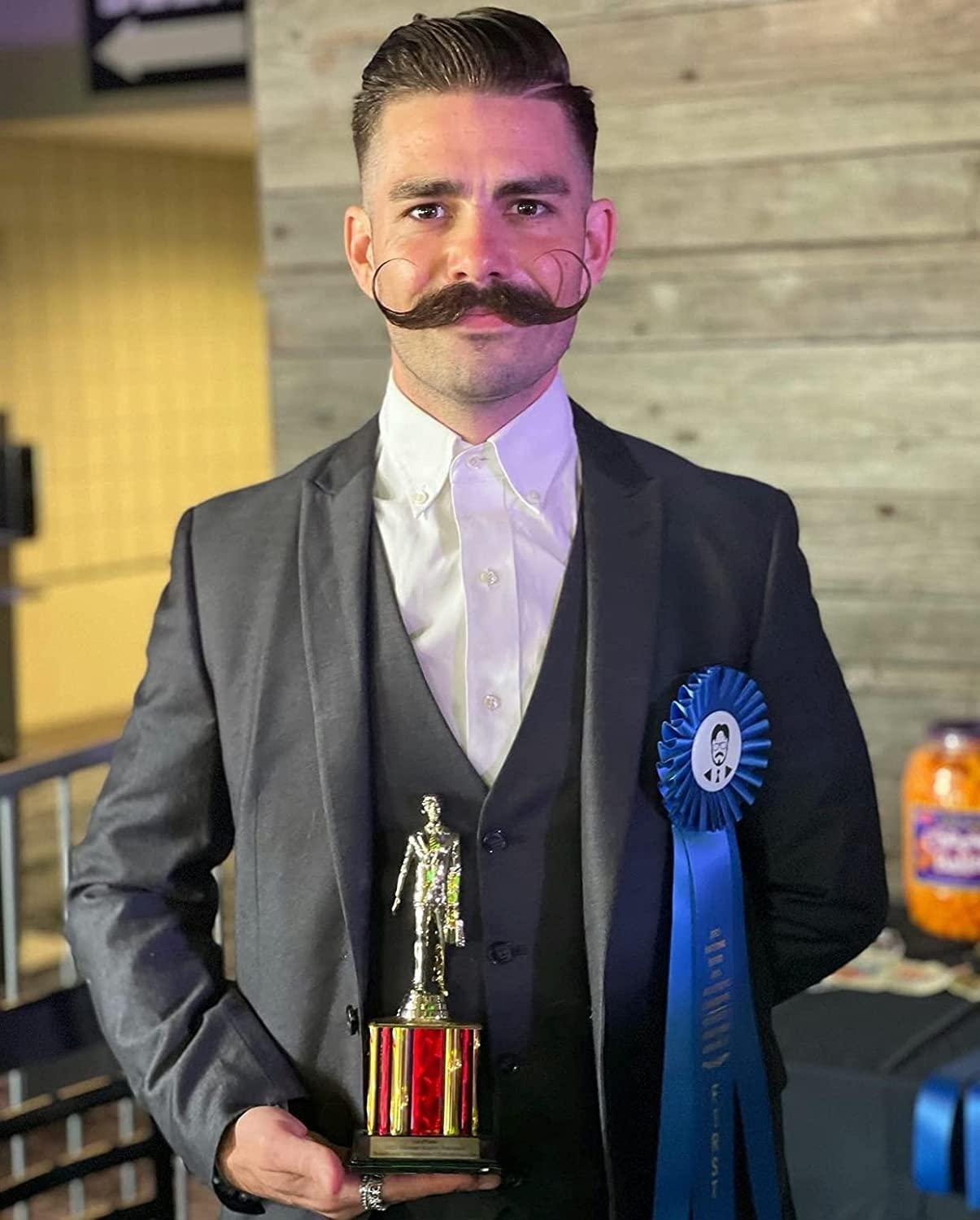 Mustache Wax Medium Hold Grooming For Men 1oz Bare Bones Moustache