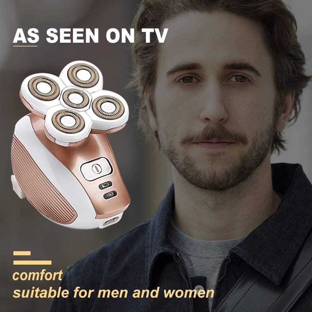 Painless Electric Razor for Women, Rechargeable Waterproof Electric