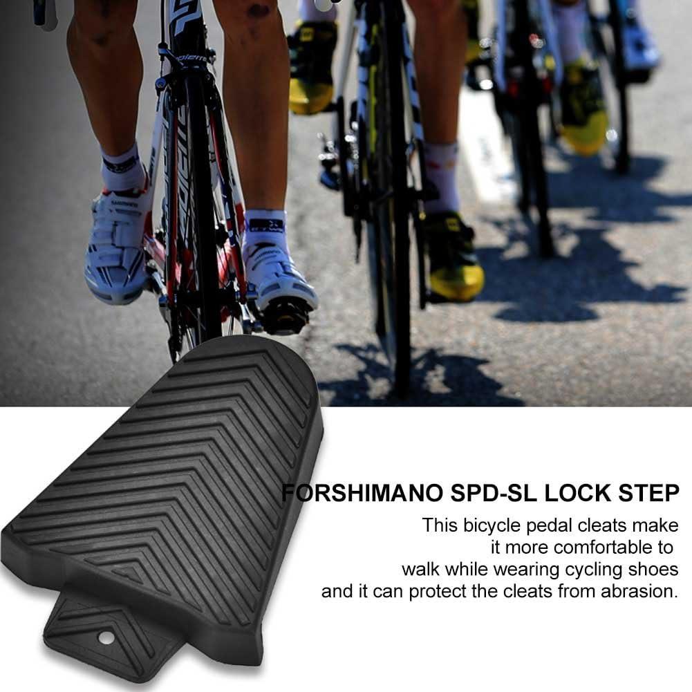Fishlor Pedal Cleats Cover 1Pair Road Bicycle Cleat Protective Cover for SPD SL Cleats