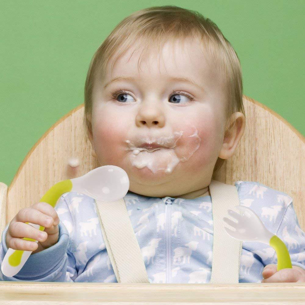 thumbnail image 2 of Safety Baby Temperature Sensing Spoon Heat Toddler Food Feeding Spoons 2 of 9