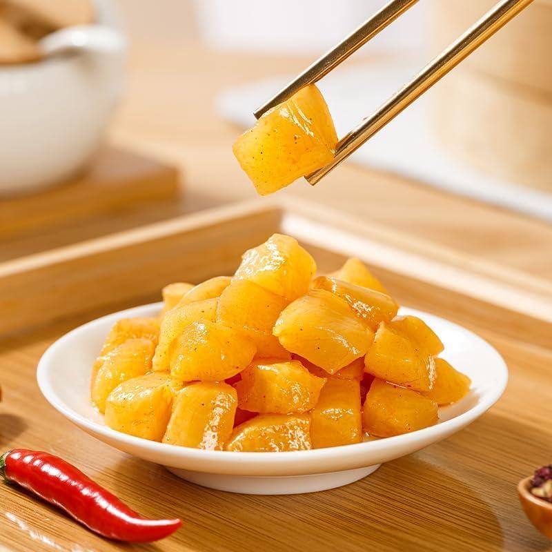 Instant Crispy bamboo shoots&lettuce Hot and Spicy kelp carrot mustard tuber ReadytoEat fresh