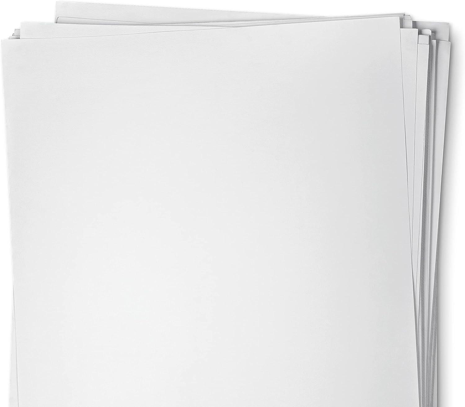 TYH Supplies 50 Pack Newsprint Drawing Paper Printer Friendly Blank 32 lb,  Rough, 8.5 x 11 Inches 8.5 x 11 Inch - 50 Pack