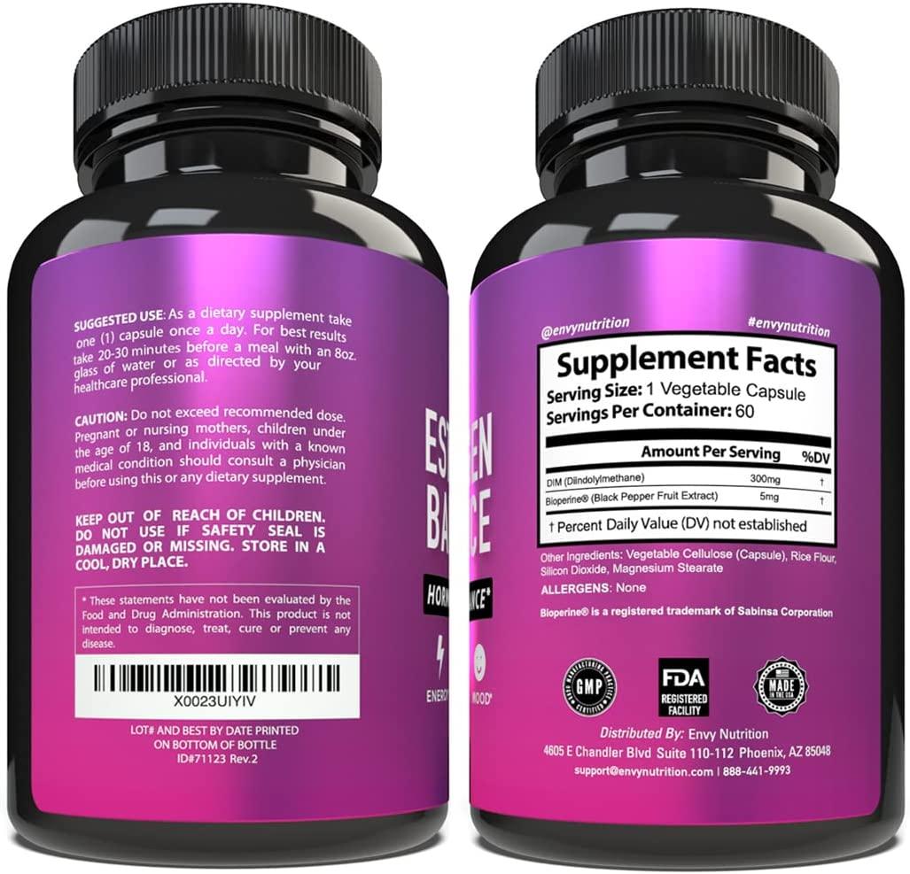 Estrogen Balance Hormone Balance for Women with DIM Menopause Relief