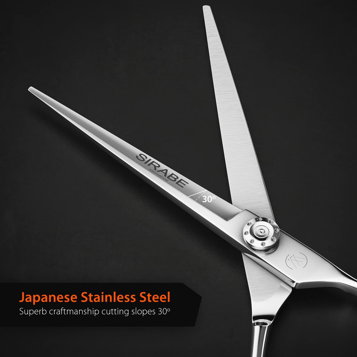 Hair Scissors For Men Professional Hairdressing Scissors Titanium Stainless Steel - Foto 6