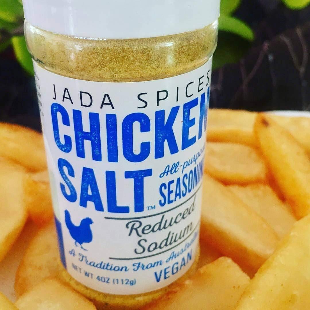 Vegan Chicken Salt- JADA SPICES - MSG FREE, NON GMO, GLUTEN FREE – JADA  Brands