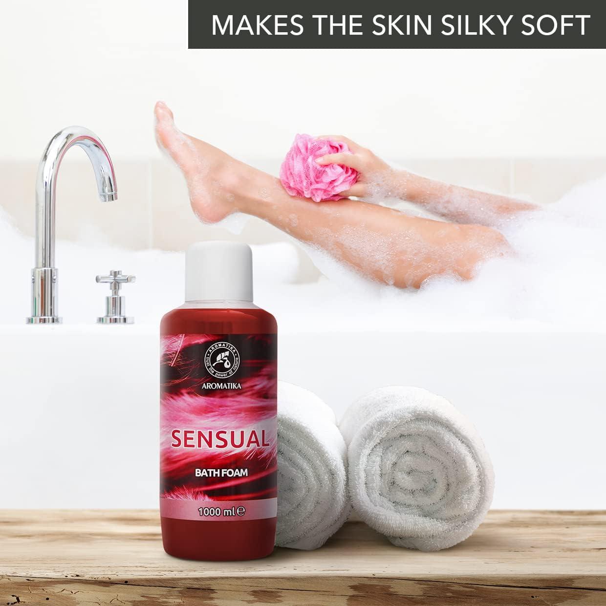 Bath Foam Coconut 1000ml - Body Care - Beauty - Bathing - Wellness - Exotic Scent - Relax - Aromatherapy - Spa - Bubble Baths