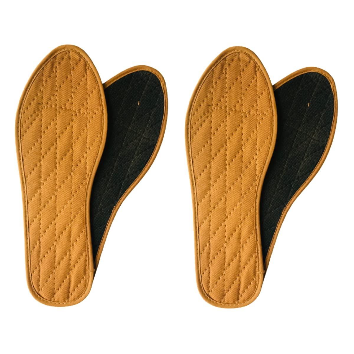 2 Pairs Thin Cinnamon Shoe Inserts for Stinky Feet Insoles Foot Galadan Osimihome and Shoe Odor