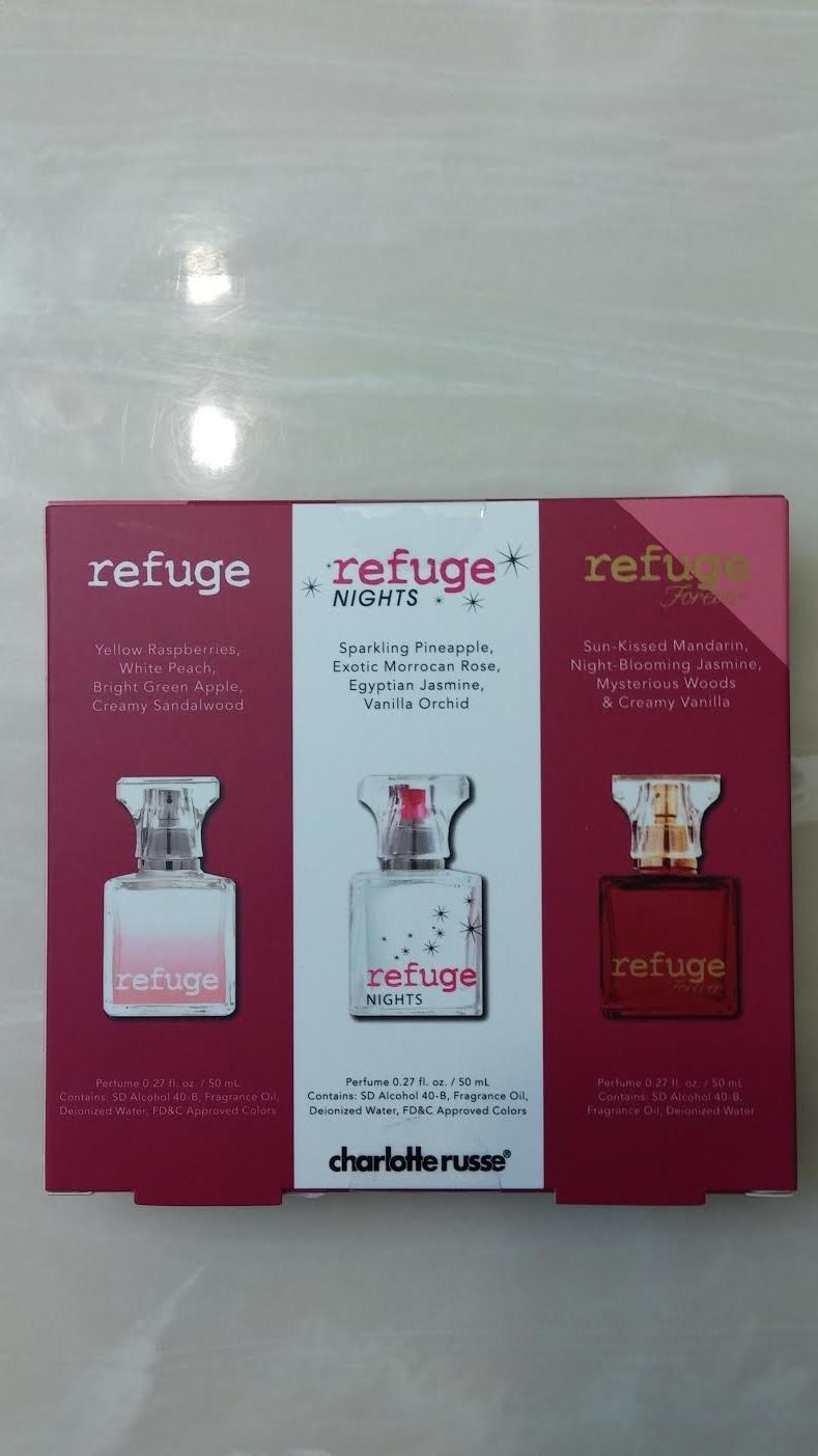 Charlotte Russe Eau De Parfum Rollerball Trio Refuge Original
